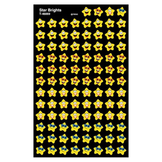 Trend Enterprises® Star Brights superShapes® Stickers, 800ct.